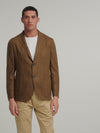 Brown Soleil Silk Jacket