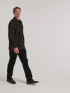Brown Suede Overshirt