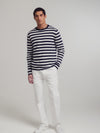 Navy Rally Stripe