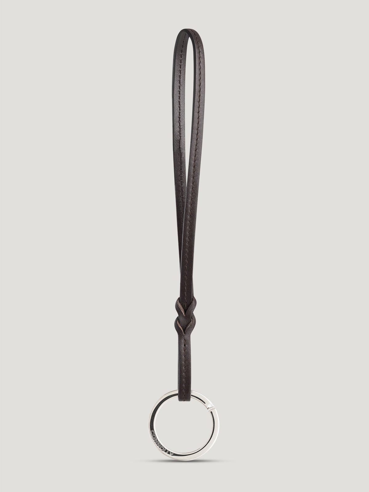 Brown String Key Ring - Connolly