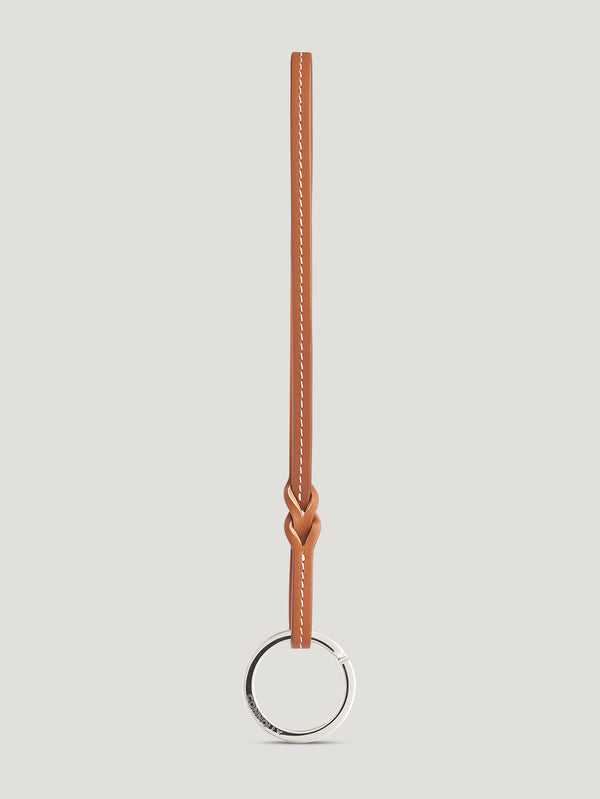 Tan String Key Ring