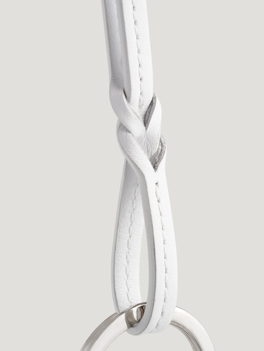 White String Key Ring - Connolly