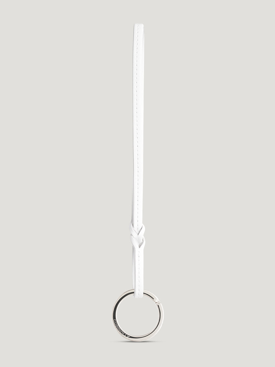 White String Key Ring - Connolly