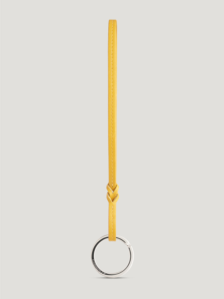 Yellow String Key Ring | Leather Connolly Accessories | Keyring
