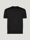Connolly England | Black Classic Cashmere & Silk T-Shirt