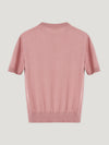 Blush Classic Cashmere & Silk T-Shirt