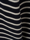 Navy/Ecru Sailor Striped Sweater