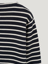 Navy/Ecru Sailor Striped Sweater