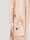 Blush Pink Silk Dress