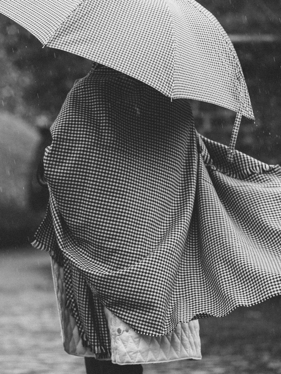 Black and White Shepherds Blanket - Connolly England