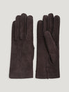 Dark Brown Capybara Women's Gloves
