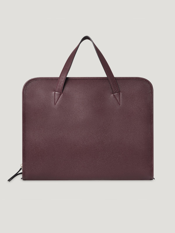 Burgundy Document Bag 1985