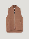 Connolly England | Vicuna Wool Drop Back Car Vest