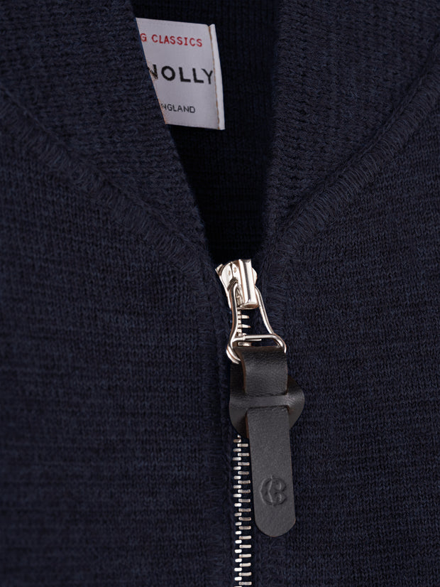 Navy wool vest clearance