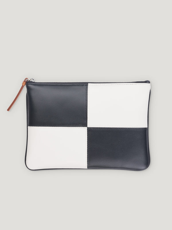 Connolly England | Black and White Circuit Pouch 1945