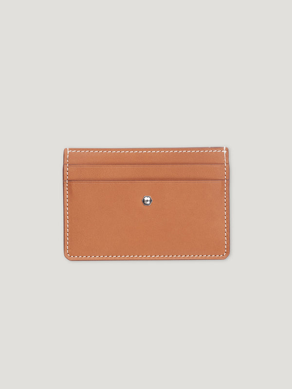 Connolly England | Tan Hex Credit Card Case 1904