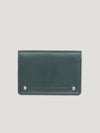 Connolly England | Dark Green Hex Folded Credit Card Case 1945
