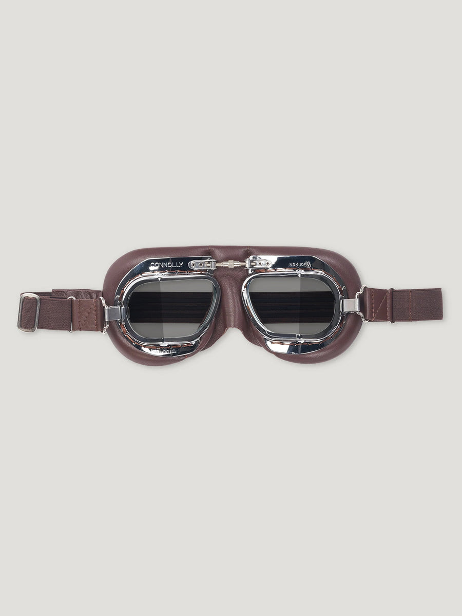 Brown CB Tinted Driving Goggles - Connolly