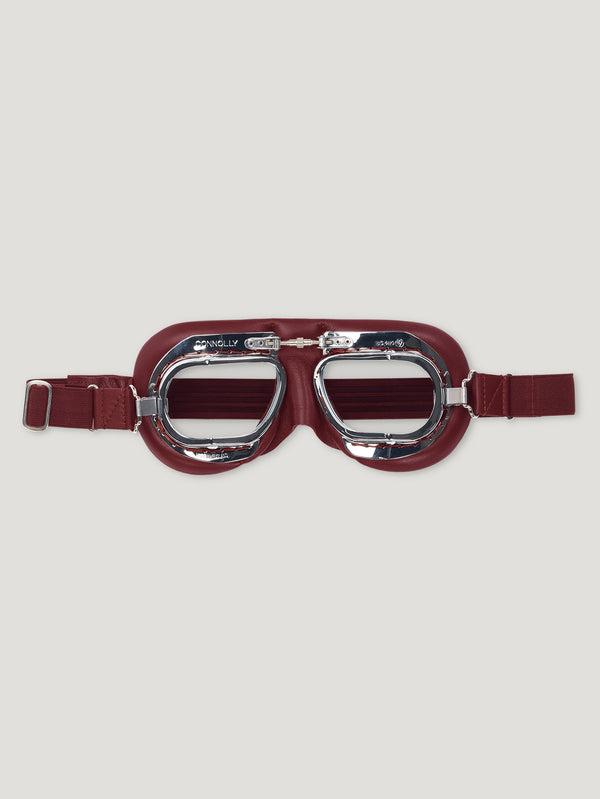 Connolly England | Burgundy CB Driving Goggles