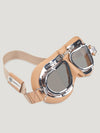 Tan CB Tinted Driving Goggles