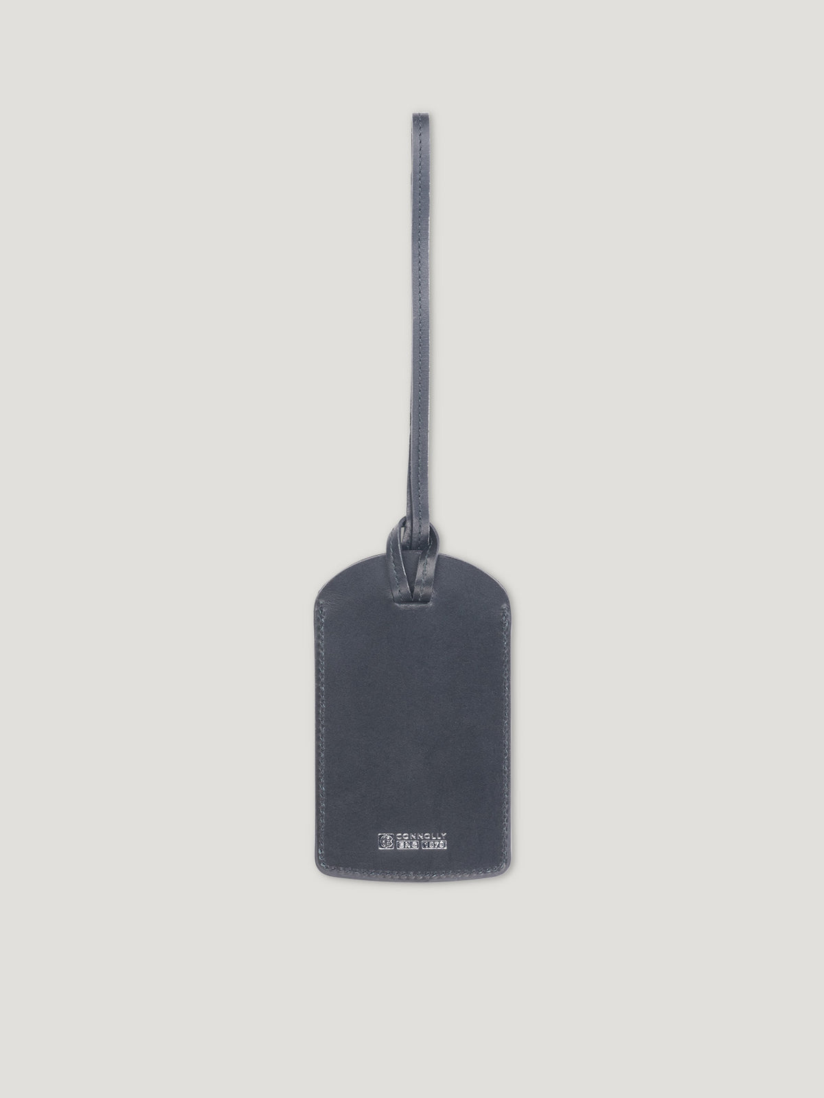 Connolly England | Black Rectangular Luggage Tag 1904