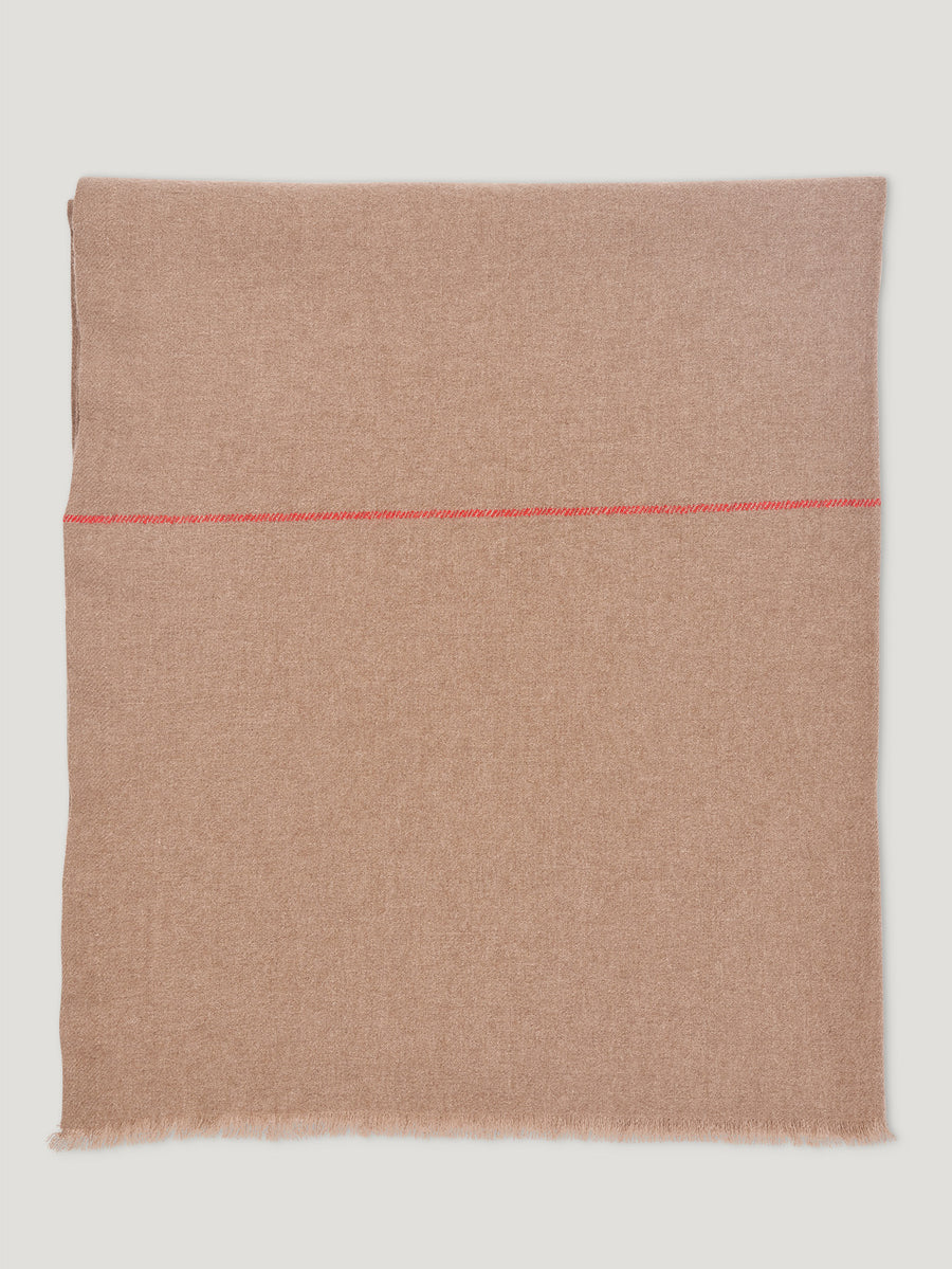 Connolly England | Natural Cervelt Scarf