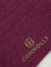 Connolly | Burgundy Calf cashmere Socks