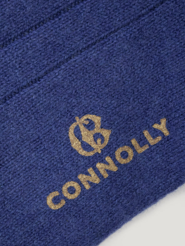 Connolly | Denim Calf cashmere Socks