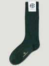 Connolly | Racing Green Calf Cashmere Socks