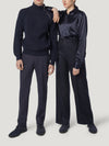 Navy Driving Sweater - Connolly