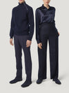 Navy Driving Sweater - Connolly
