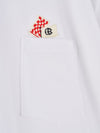 Connolly England | White Flag Pocket T-Shirt