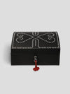 Connolly England | Black Nomadic Chest with Silver Studs 1904
