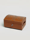 Connolly England | Tan Nomadic Chest with Silver Studs 1904