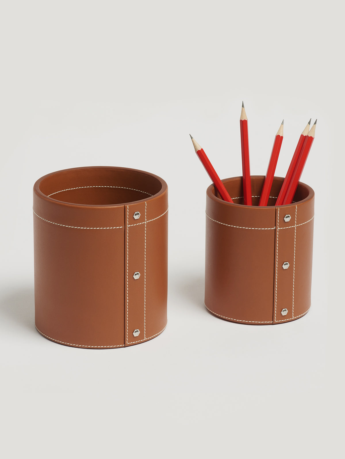 Connolly England | Tan Large Pen Pot