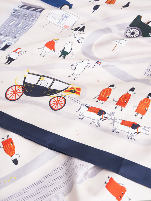 Connolly Land Silk Scarf