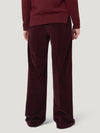 Burgundy Slouchy Cord Trousers