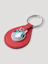 Red St Christopher's Key Ring