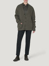 Loden Chunky Ribbed Art Cardi