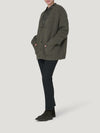 Loden Chunky Ribbed Art Cardi