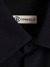 Connolly England | Black Crepe de Chine Loose Fit Shirt