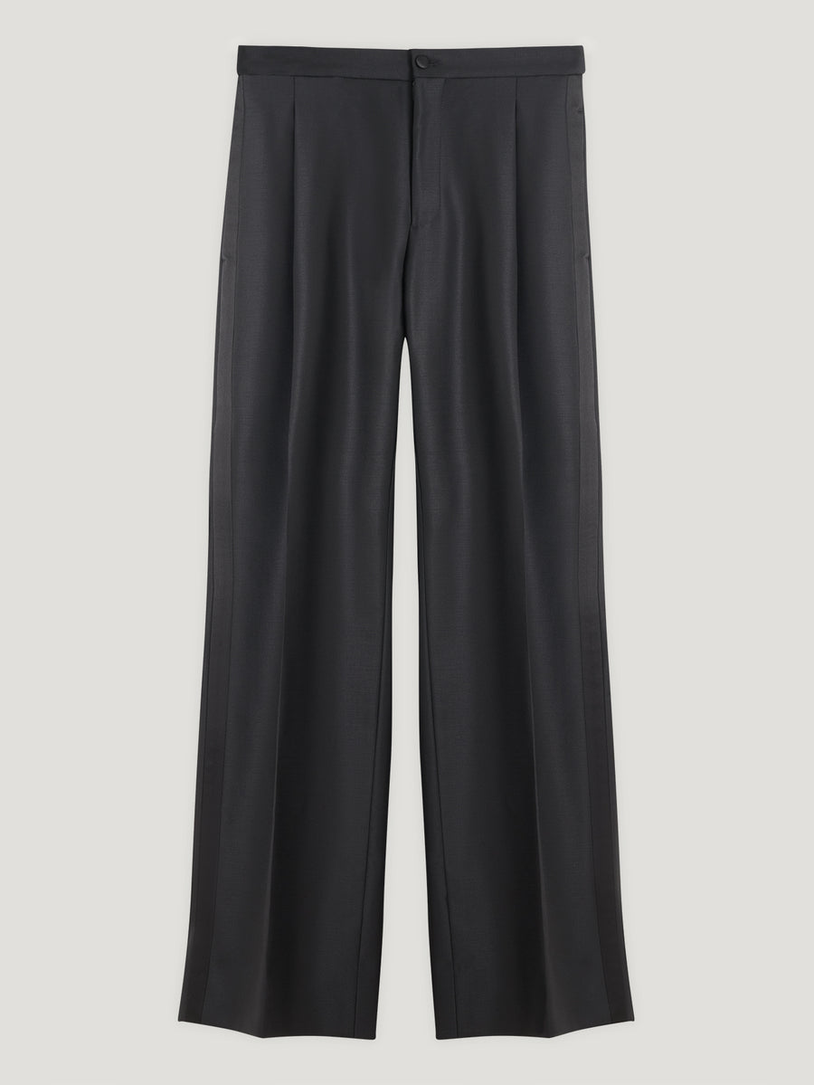 Tuxedo Single Pleat Trousers - Connolly