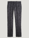 Black Brocade Trousers