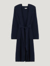 Connolly Navy Cashmere Robe de Chambre
