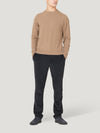 Navy Classic Fit Cashmere Cord Trousers