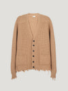 Connolly Camel Chunky Deconstructed Art Cardi