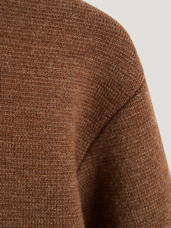 Vicuna Single Breasted Driving Jacket