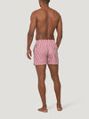 Red/White Striped Swimming Trunks