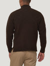 Dark Brown Racing Sweater