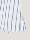 White/Blue Stripe Liquette